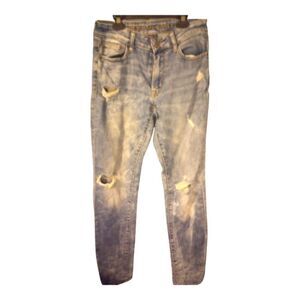 American eagle extreme flex distressed straight leg jeans 30X36